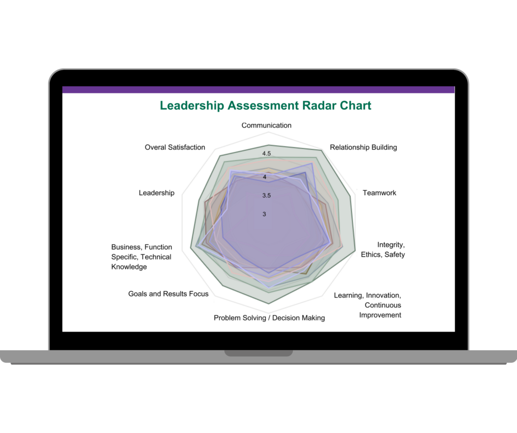 Leadership Assessment Radar Chart