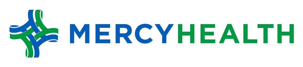 Mercy health logo on a transparent background.