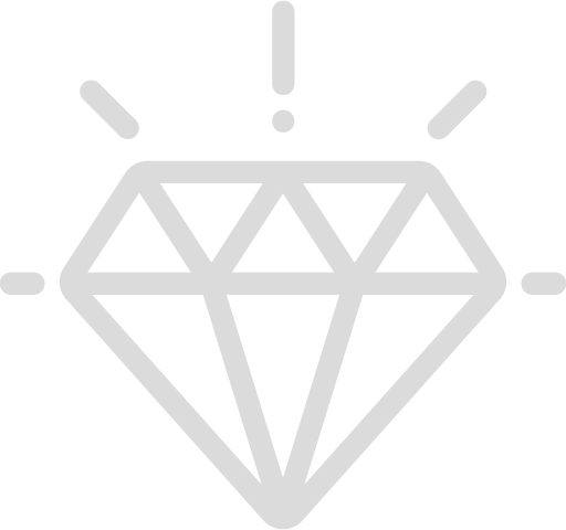 An image of a diamond on a tranparent background.